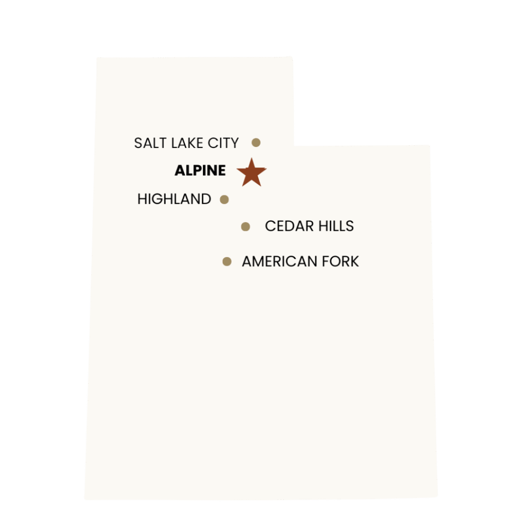 Map Highlight of Alpine