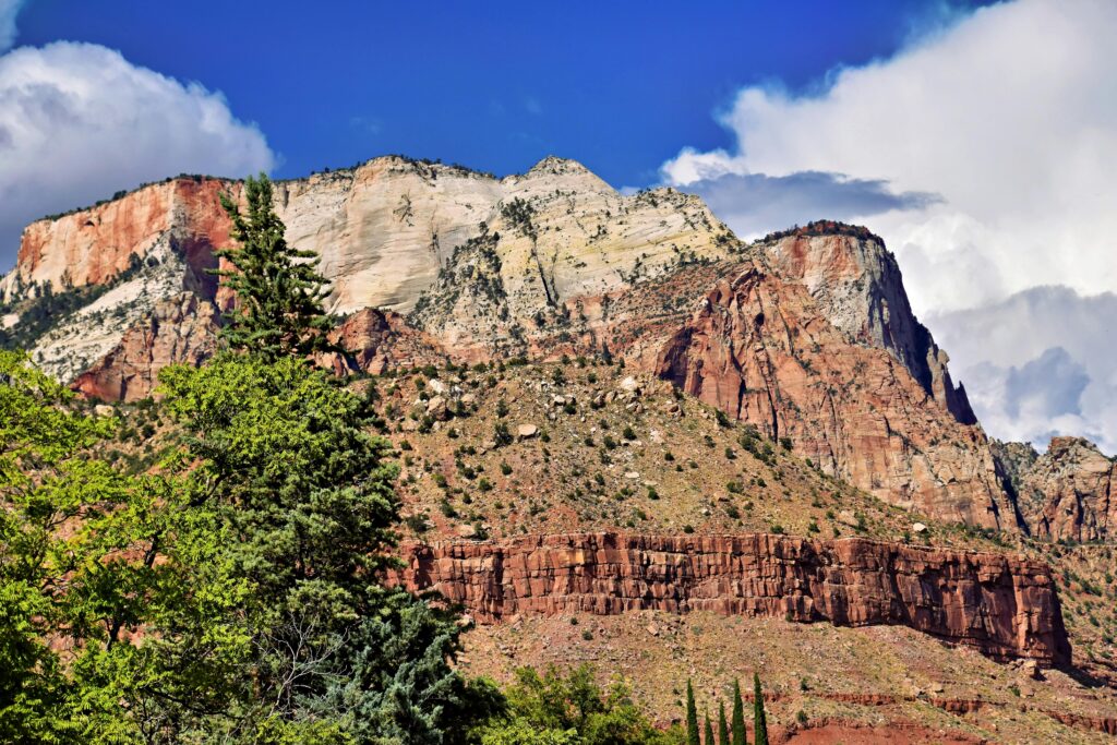 Utah County mountain range.