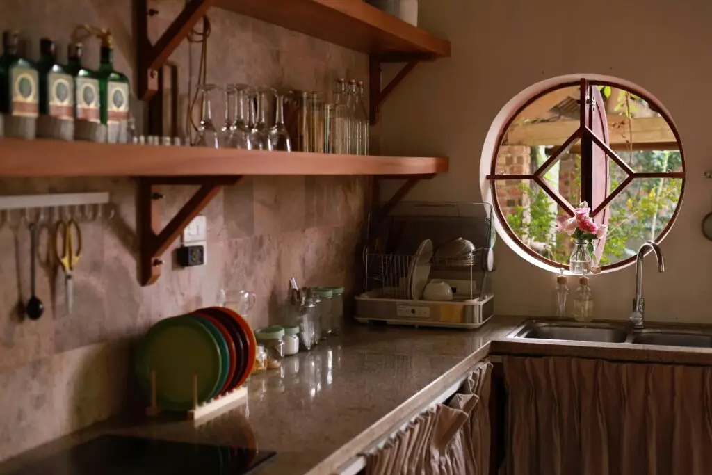 Beautiful, homey kitchen.
