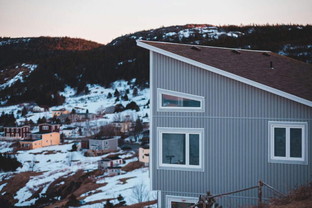 Rustic modern homes.